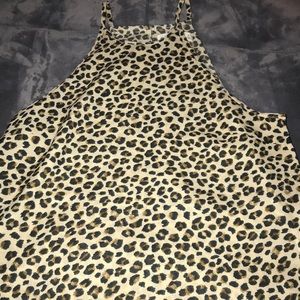 Abercrombie Size Small Dressy tank Leopard